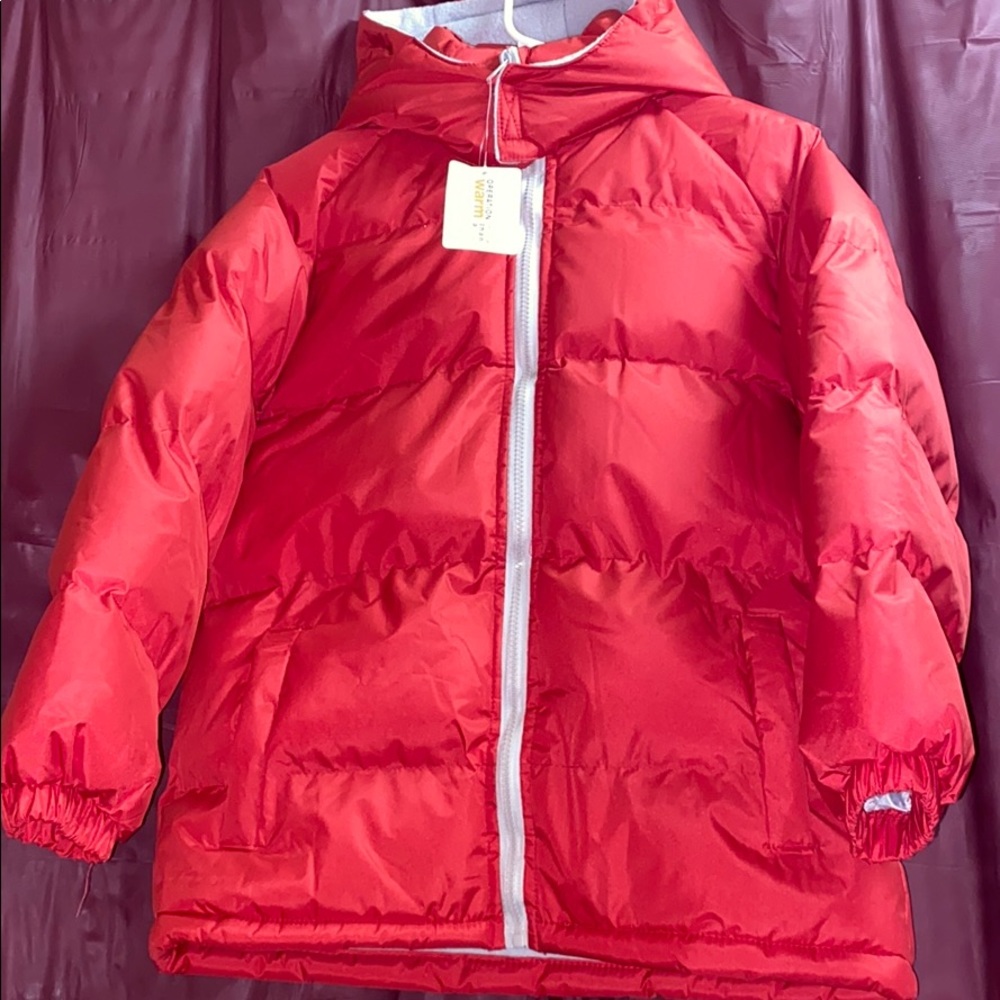 New operation warm puffy coat